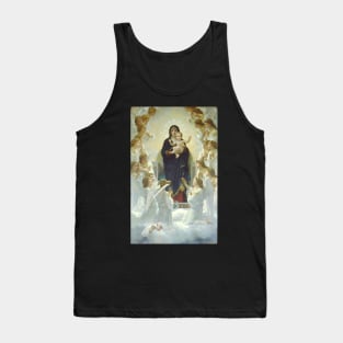 Our Lady Virgin Mary and Angels Tank Top